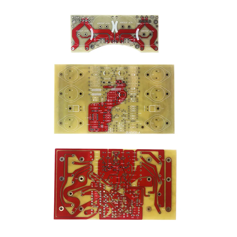 Audio Amplifier DIY HiFi Stereo Power Amplifier Board PCB With Power