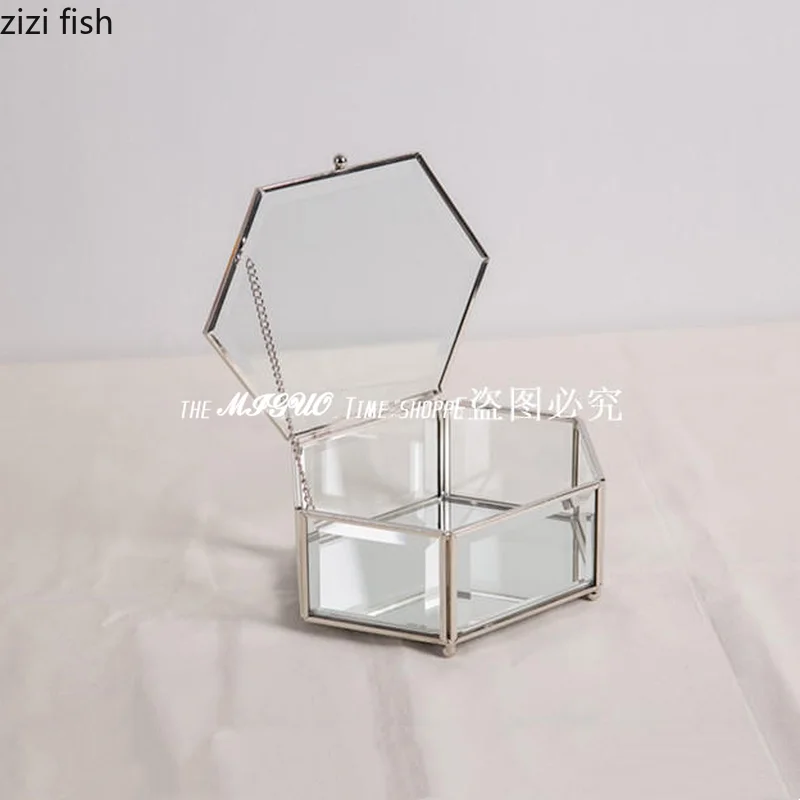 Display Box Glass Storage Tray