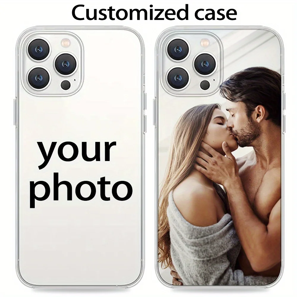 Sleek Custom Full Coverage Clear Phone Case