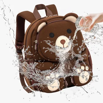 Middle School and High School Students' Backpacks Cute Cartoon Large Capacity Storage Bag Shoulder Bag Backpack Crossbody Bag 1