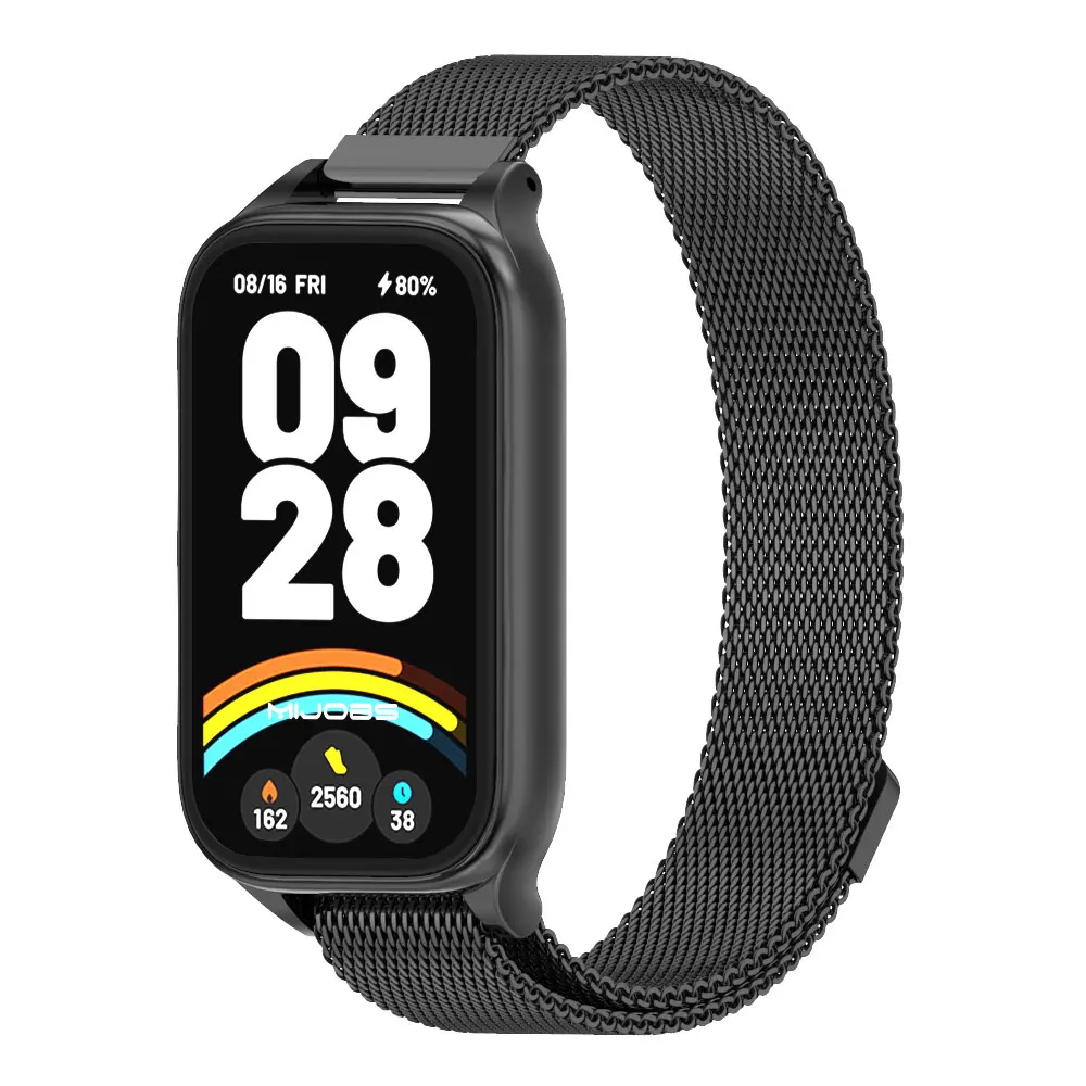 รูปสินค้า สายรัดสแตนเลส สุดคุ้มสำหรับ Mi Band 9 Active