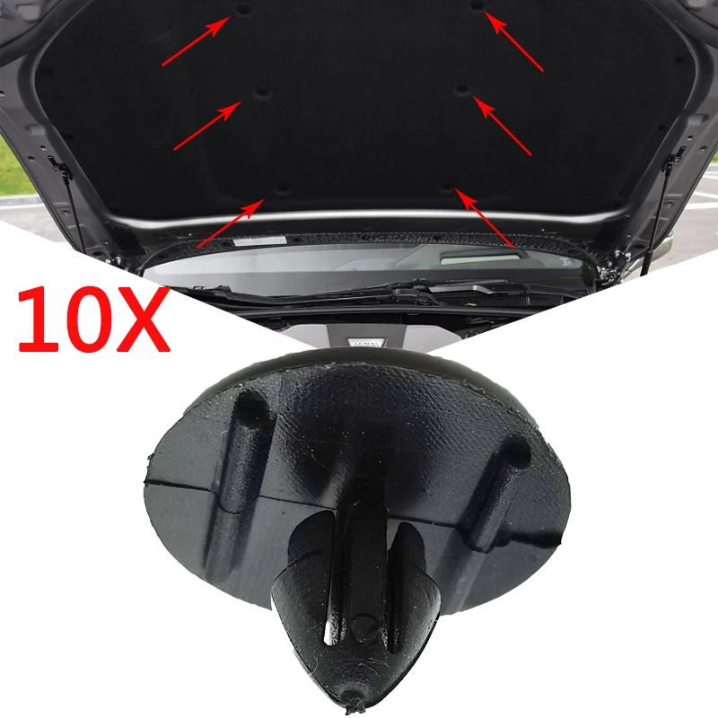 Пластиковый фиксатор изоляции капота для Toyota Sprinter Levin Trueno Ae111 9046709050