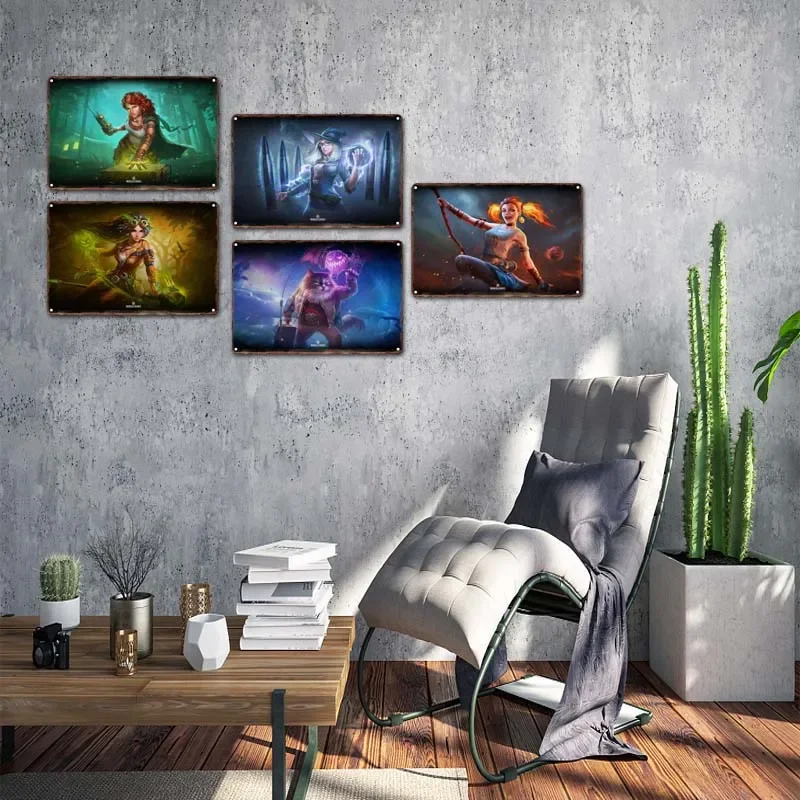 World Of Tanks Halloween Decor For Room Metal Tin Sign Sala Giochi Garage Decorazione Della Parete Poster Modern Home Decoration Retro Art