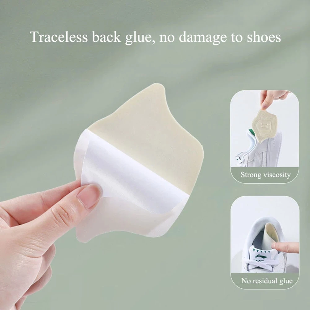 Shoe Insoles 2pc Insole Anti-abrasion Heel Pad Protector Adjustable Size Heel Patch Insert Back Patch Sneakers