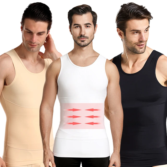 Keeping Fit with Exercise Compression Slimming Best Shapewear T Shirt Vest  for Waist Chest Shaper Burning Fat - AliExpress