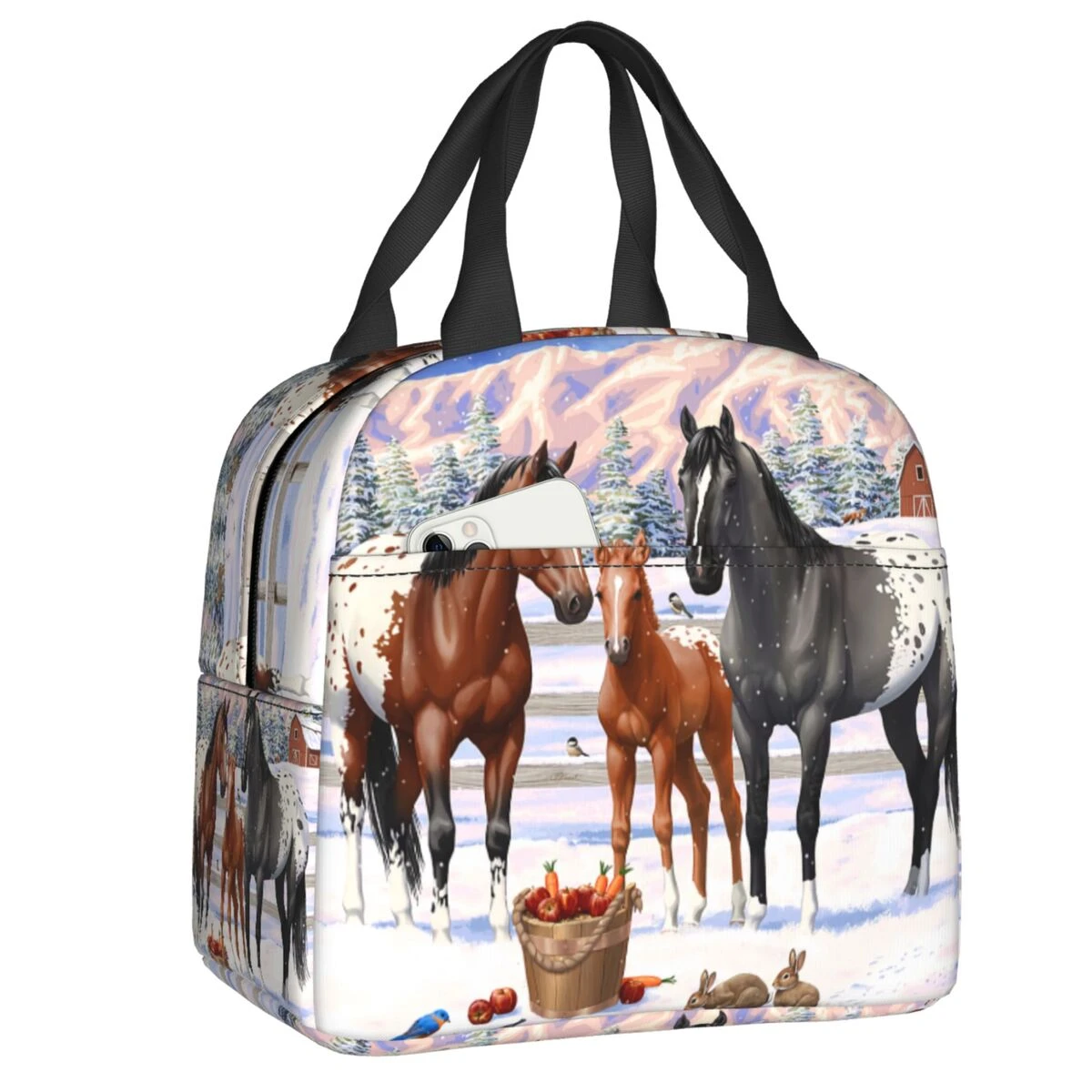 Cooler Bag Lunch Horse Insulated Cooler Horse Horse Insulated Bag