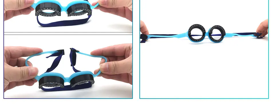 PD 48 56 New High Quality Children Trial Lens Frame Comfortable Frame Optometry Vision Test Glasses Accessories