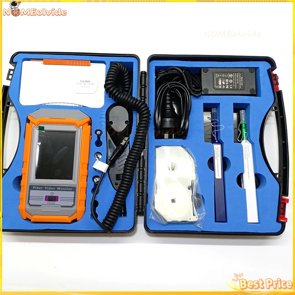 FVM100 Inspection Fiber Video Probe Microscope Fiber Optic End Face
