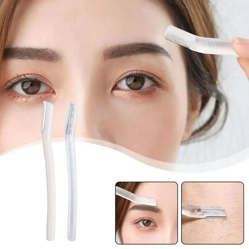 Eyebrow Trimmer Shaver Portable Face Razor Eye Brow Safety Removal Epilation Hair Woman Cutters Razor Makeup V2S0