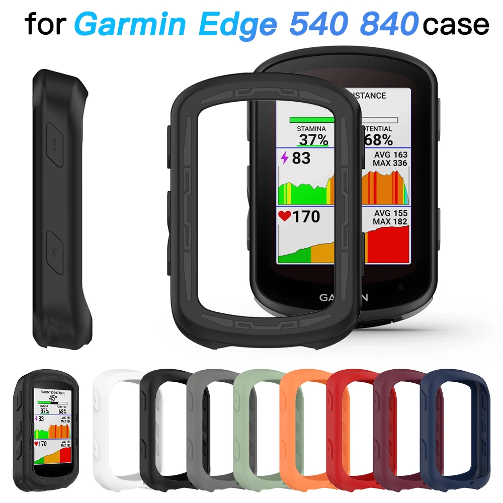 Custodia Protettiva Per Garmin Edge 540 840 Custodia Protettiva In Silicone Custodia Gps Cronometro Accessori Per Computer Da Bicicletta
