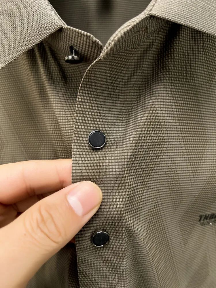 Casual Striped Men's Polo Top, 2024 New Summer Products, Lapel Short Sleeve T-shirt Korean Men's Top Middle-aged Men Clothing 27 S52c2fc46f7434e158582bd916fb955b1T