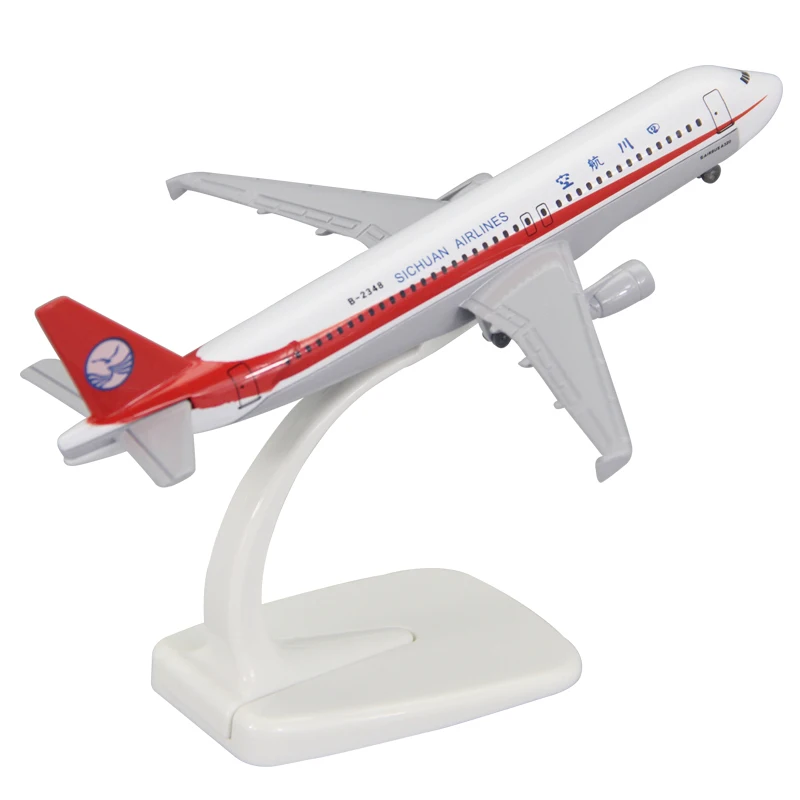 

Diecast 1:400 Scale Sichuan Airlines A320 Civil Aviation Alloy & Plastic Passenger Jet Model Toy Gift Collection Simulation