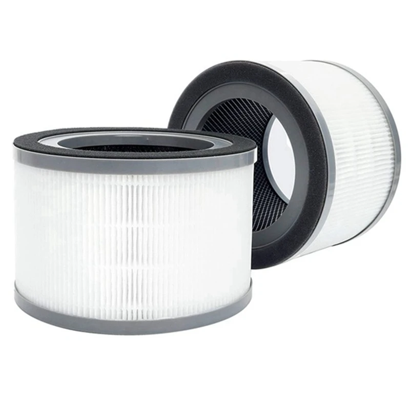

4Pcs HEPA Filter Air Purifier Filters For Levoit Vista 200 Air Purifier,3 In 1 Efficiency Activated Carbon HEPA Filter