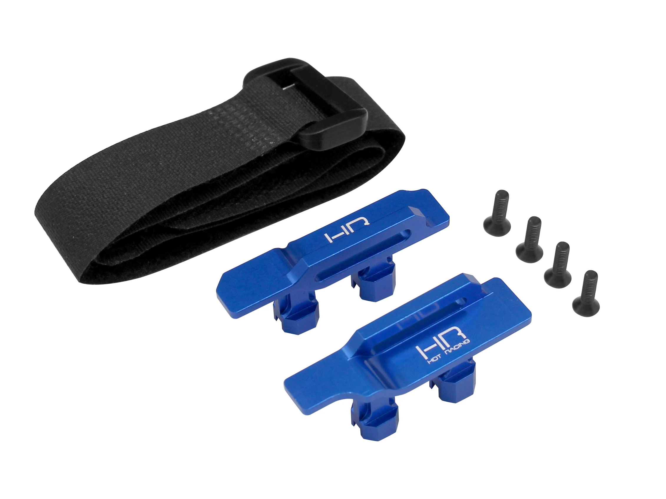 

HR Traxxas 1/10 Maxx Small X Aluminum Alloy Battery Holder w/Battery Strap