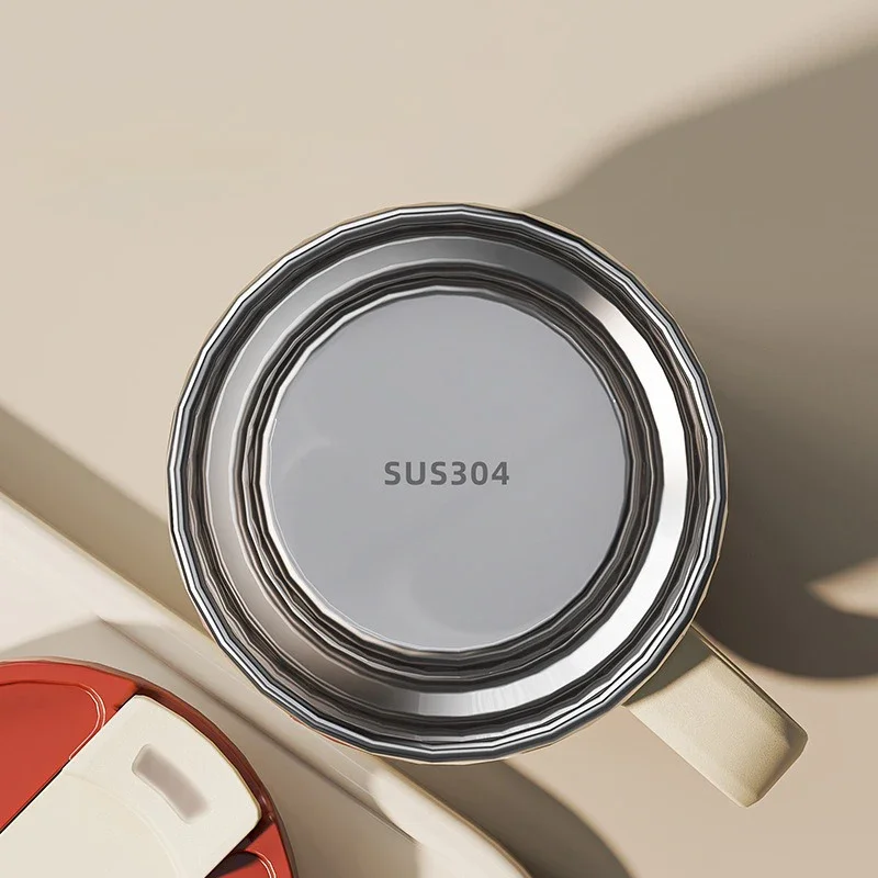 Stainless Steel Insulated Coffee Mug with Lid for Hot and Cold Drinks