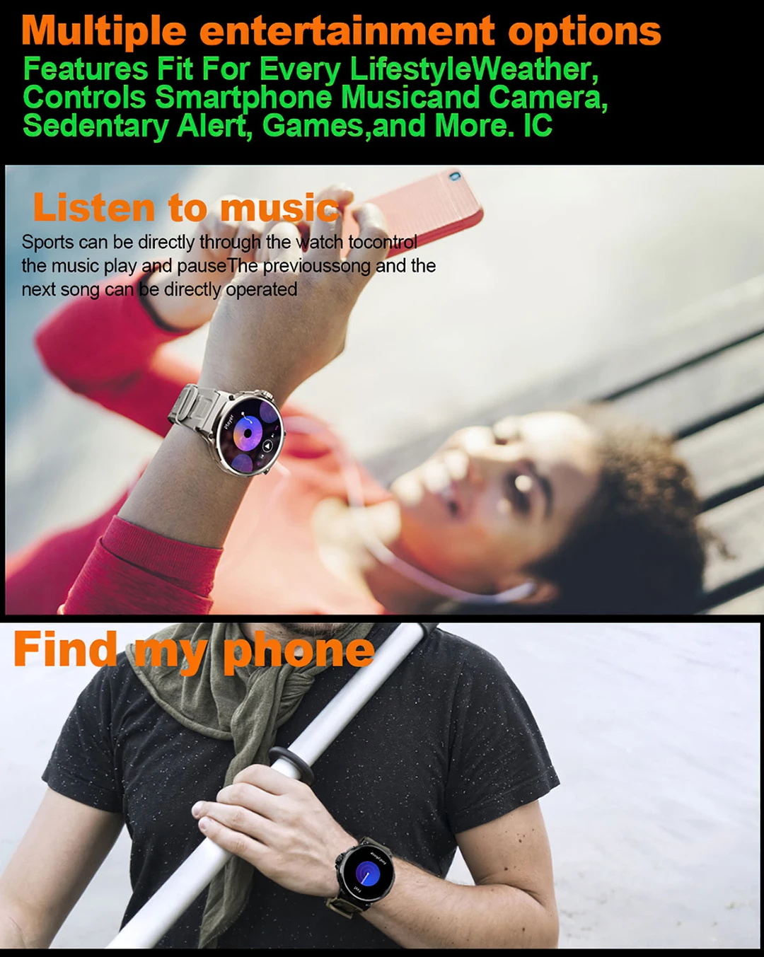 COLMI V69 Smartwatch Bluetooth Calls & Fitness Tracker