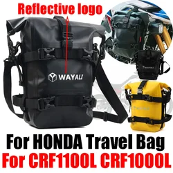 Waterproof Tool Placement Travel Bag For Honda CRF1000L CRF1100L CRF1100 Africa Twin CRF 1000 1100 L ADV Frame Crash Bars Bag