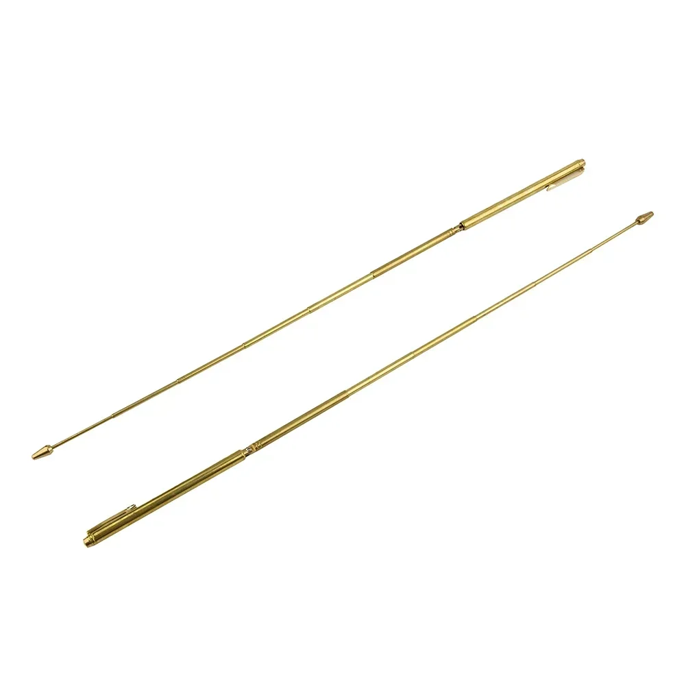 Paranormal Hunting Dowsing Rods Search Veins Water People 2pcs 57cm Access Adjustable Brass Detectors High Quality 2