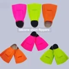 New Two-leaf Frog Shoes for Children Adult Free Swimming Diving Fins Comfortable Silicone Feet Short Fins Swimming Accessories 1