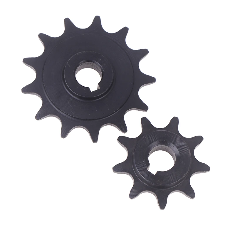 9/13 톱니 전기 자전거 타입 410 자전거 체인 휠 피니언 기어 모터 스프로킷 탄소강 기어 자전거 부품용