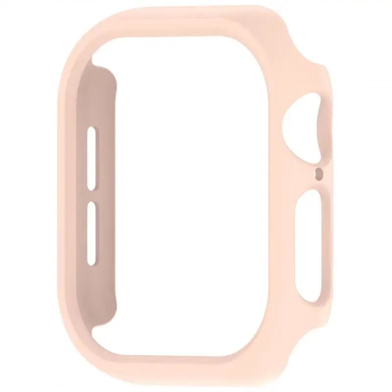 Sleek Hollow Protective Bumper for Apple Watch Cases with PC Screen Protector