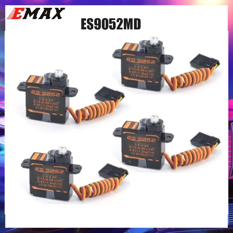 EMAX ES9052MD Digital Metal Servo 5.5g with Gears For RC FPV Airplane Drone