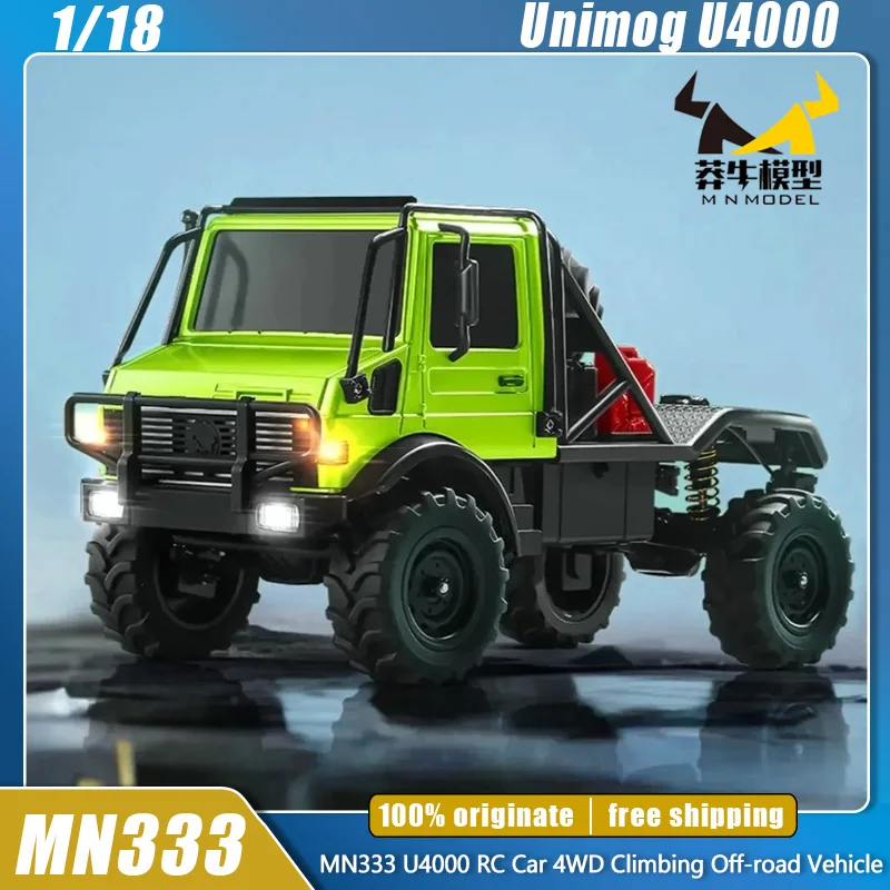 新型MN333ユニモグU4000 RCカー 1/18 フルプロポーション 4WD ラジコン