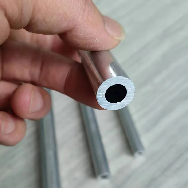 벽 두께 알루미늄 파이프, 길이 6061 알루미늄 합금 튜브, OD 스트레이트 라운드, 3mm, 8-50mm, 240mm, 490mm