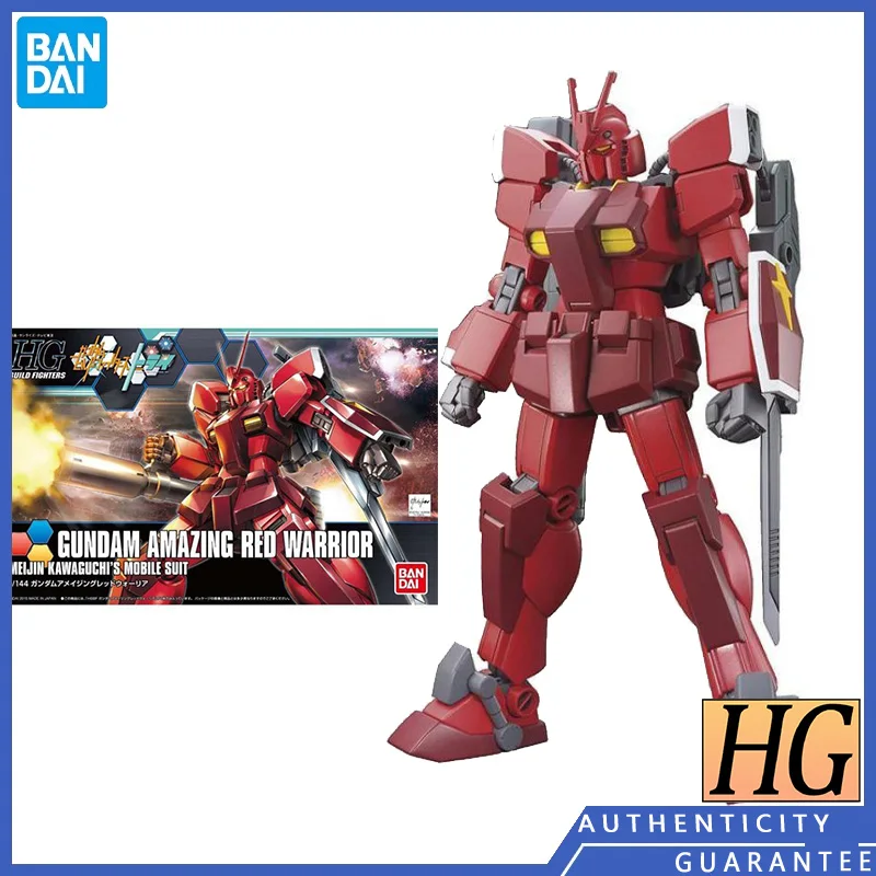 

[In stock] Bandai HGBF 1/144 PF-78-3A Gundam Amazing Red Warrior Anime Action Figure Model Toys Collectible Gifts For Kids