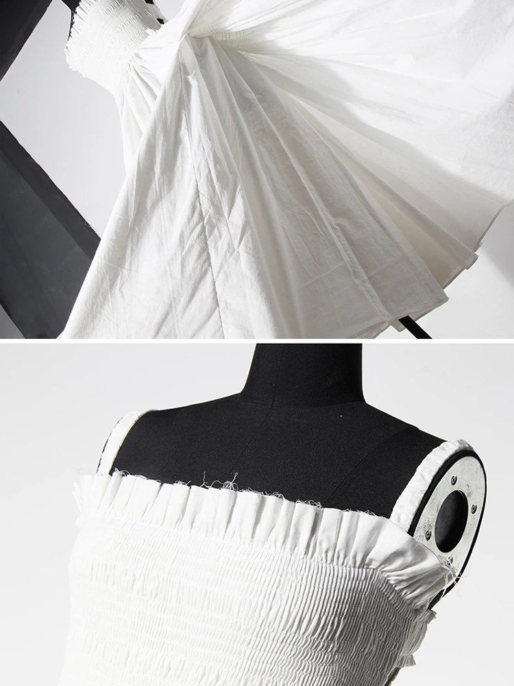 فستان أنيق بدون أكمام