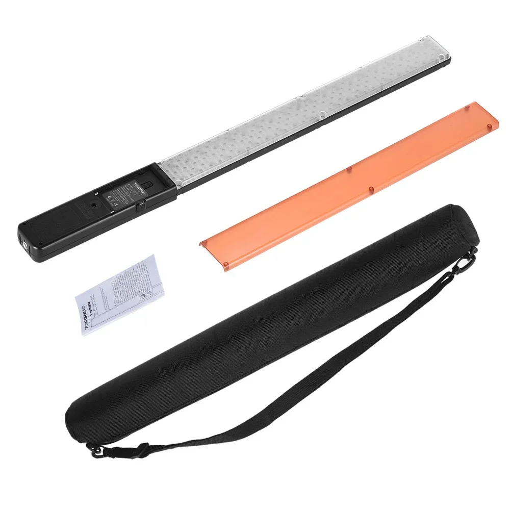 Yongnuo YN360 III YN360III Pro 휴대용 3200K-5500K RGB 다채로운 아이스 스틱 LED 비디오 사진 조명 램프, 리모컨 포함