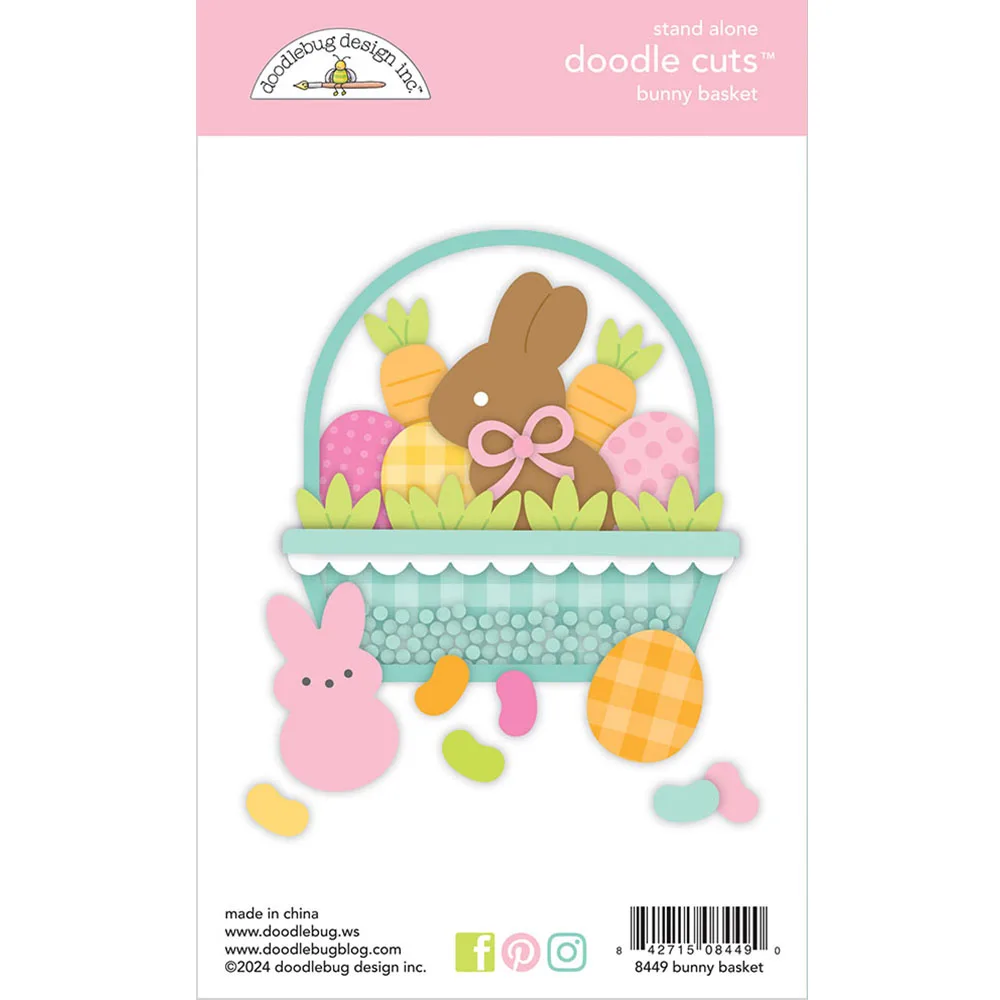 

Bunny Basket cute animals Metal Craft Cutting Dies DIY Scrapbooking Paper Diary Decoration Manual Handmade For 2024 Embossing