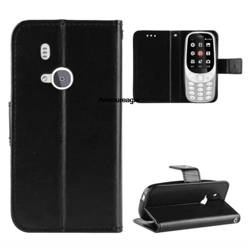 Per Nokia 3310 2017 Custodia In Pelle Di Lusso Flip Wallet Phone Case Guard On Per Nokia 3310 2017 Custodia Funzione Supporto Porta Carte