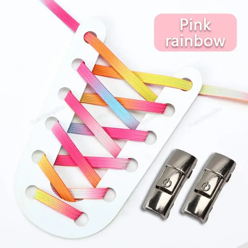 Vibrant Elastic No-Tie Shoelaces