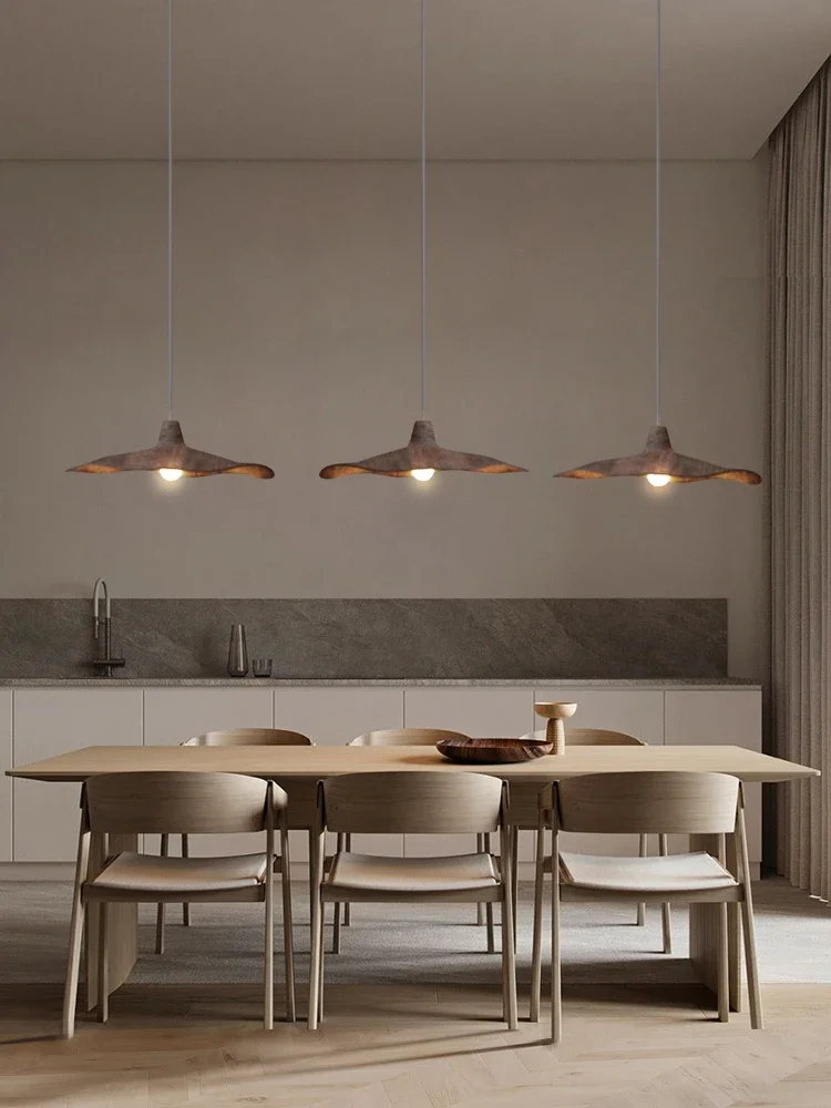 Description Picture 4 of itemWabi Sabi Vintage Wind E27 Led Pendant Lights Restaurant Bar Cafe Loft Chandelier Dining Room Home Decor Bedroom Bedside Lamp