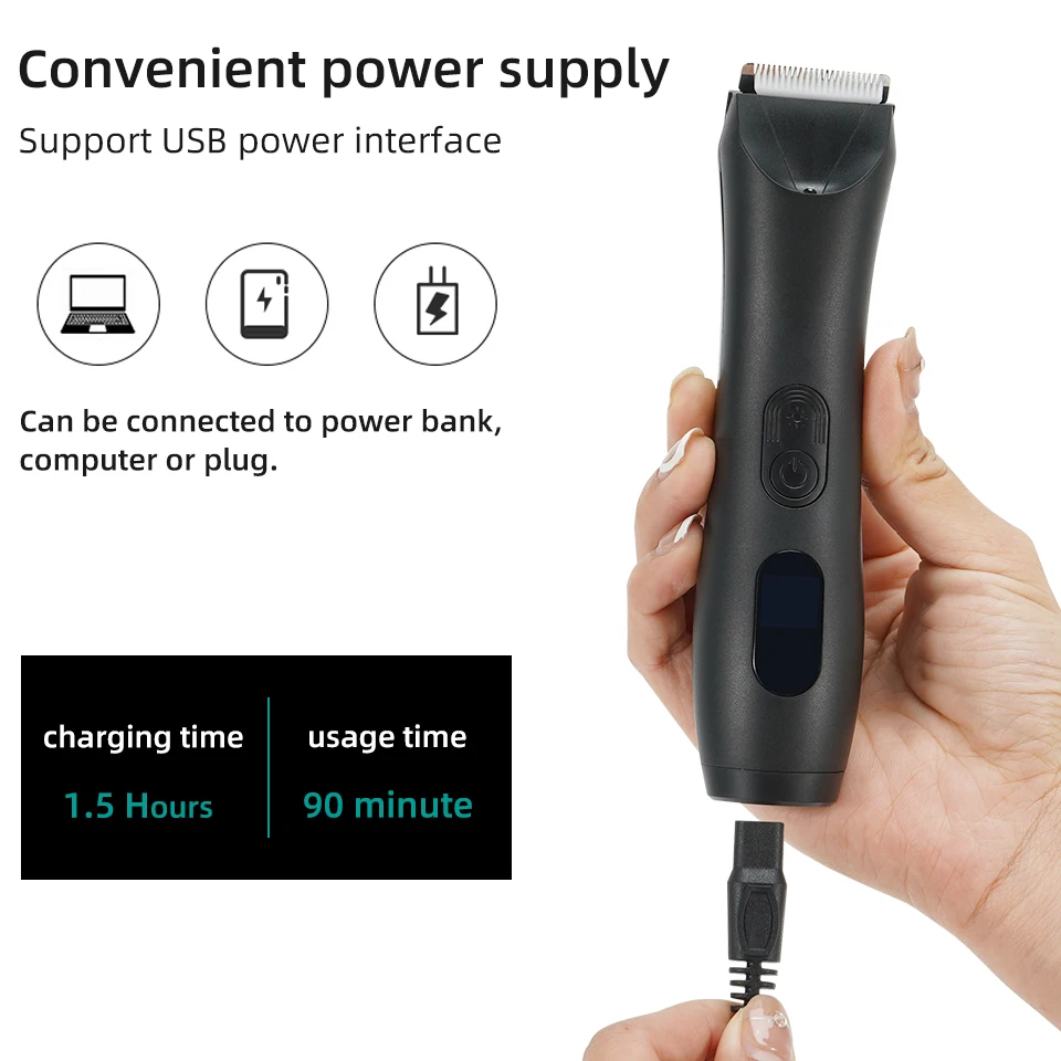 Men's Hair Removal Intimate Areas Places Part Haircut Rasor Wet Dry