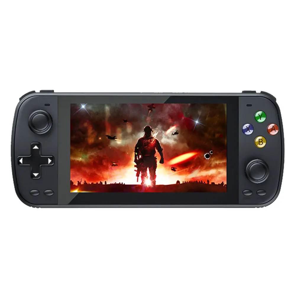 PS5000 Gaming Handheld Console Retro Protable Origical Classic Video Game Consoles 6000+ Games with Tetris 5.1 Inch HD Screen 