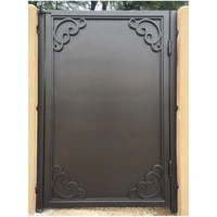 Hot Selling Interior Door Iron Gate Designs Metal Gates Wrought Iron Gate House Main Gate Designs 1