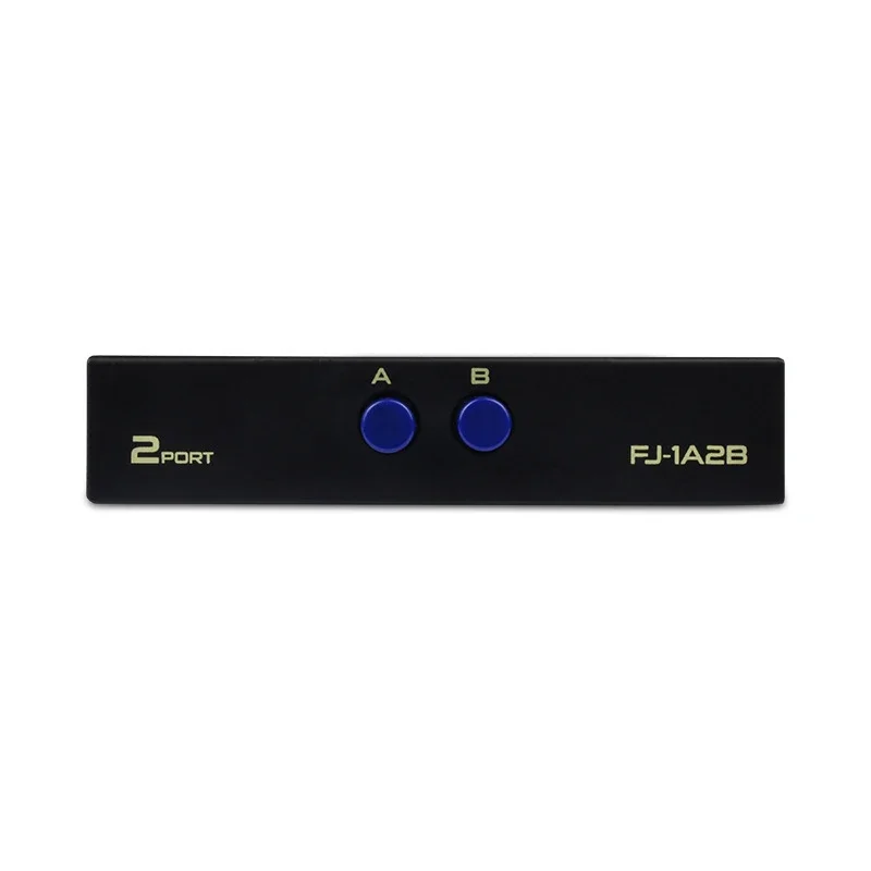 4 Ports USB 2.0 Sharing Switch Switcher 4 or 2 in 1 Out Printer Cable Adapter Box For PC Scanner Printer Laptop Desktop Computer 6