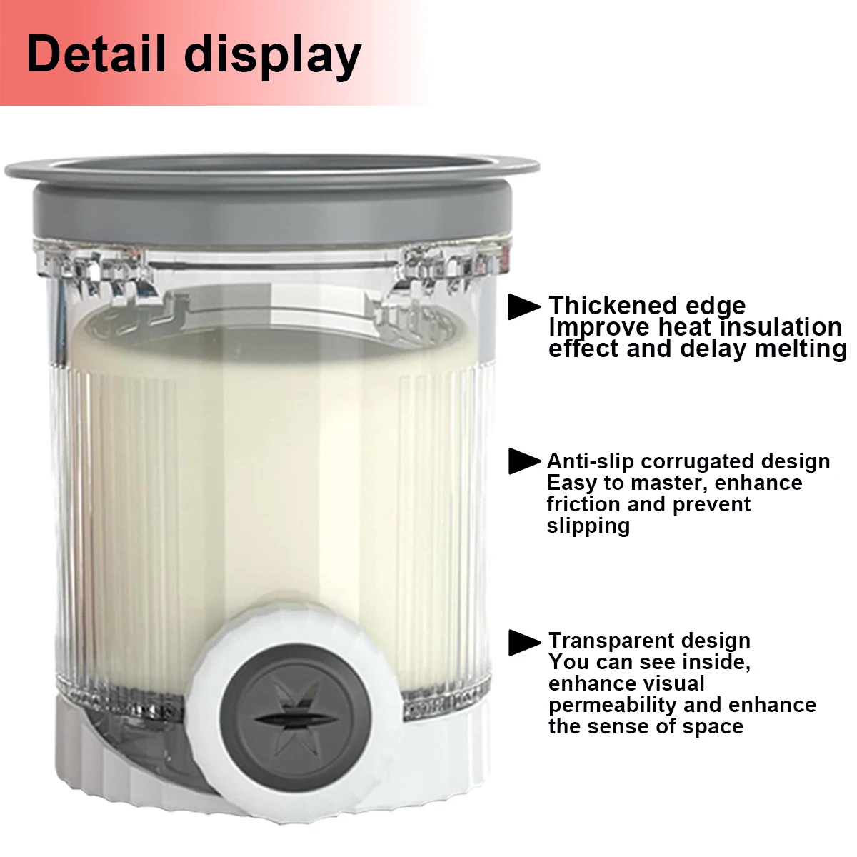 2 Pack Pints And Lids For Ninja Swirl Ice Cream Makers Ice Cream Sleeve