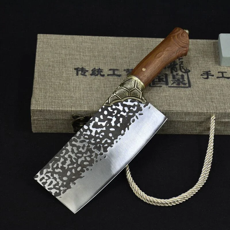 

4Cr13MOV Manual slicing knife Longquan city household sharp kitchen knife chef's special knife commercial cutting