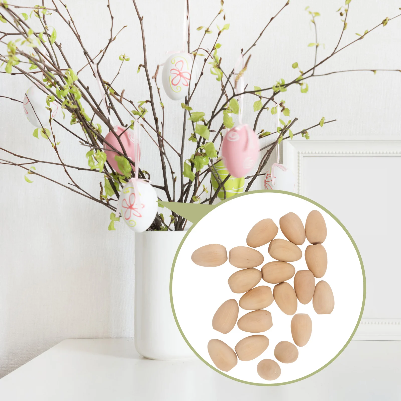 

Easter Eggs Unpainted Wooden Easter Egg Diy Painting Easter Eggs Blank Easter Eggs Craft Wood Easter Egg Ornaments Easter Decor