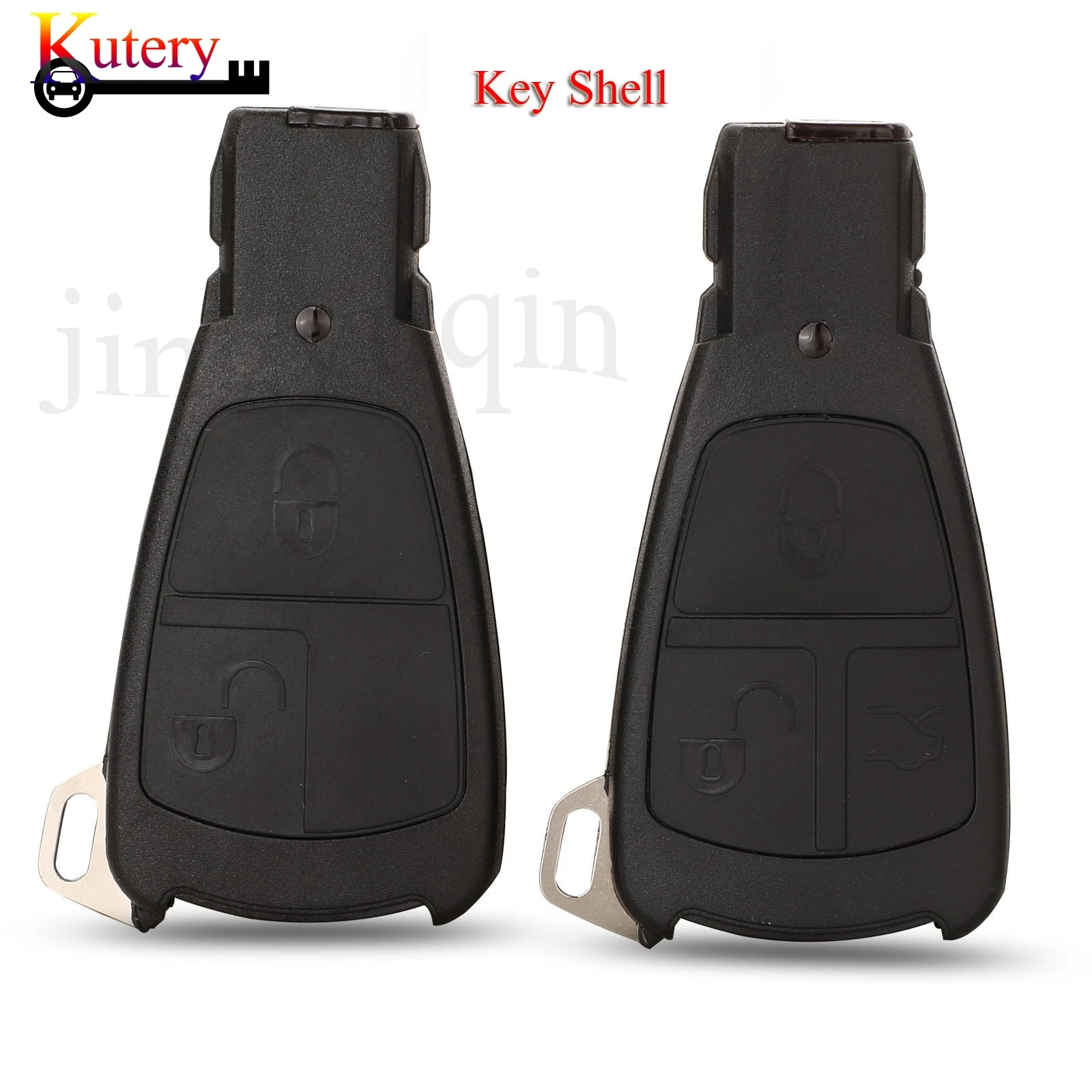 Mercedes-Benz C180 1998-2004 W202 Jingyuqin Remote Car Key Shell Cover Case With Old Style Insert Blade 2/3 Buttons Key Case Car Remote Key Car Key Car Key Shell Key Shell