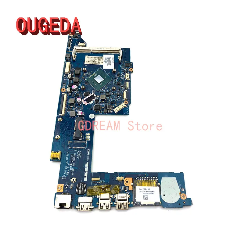para hp Pavilhão X360 11-n 11t-n Placa-mãe Laptop Ddr3 N3530 Cpu Ougeda-la-b151p 764236501 764236001 755724-001 - Imagem 2