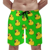 Summer New 3D Cute Animal Yellow Duck Printed Beach Shorts For Men Kid Funny Streetwear Swimming Trunks Fashion Cool Short Pants 1