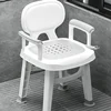 Stability Bath Cushion, AntiTip Chair Pad, Efficient Drainage, Secure Shower Pad, NonSlip Bath Cushion    Bathing Safety 3