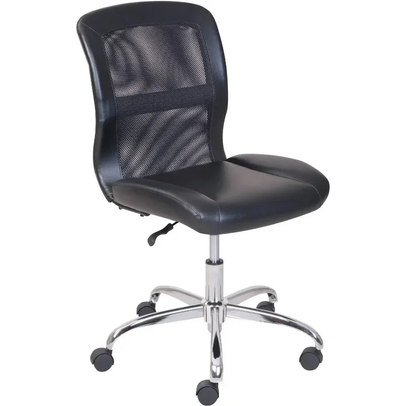 

Mainstays Mid-Back, Vinyl Mesh Task Office Chair, White