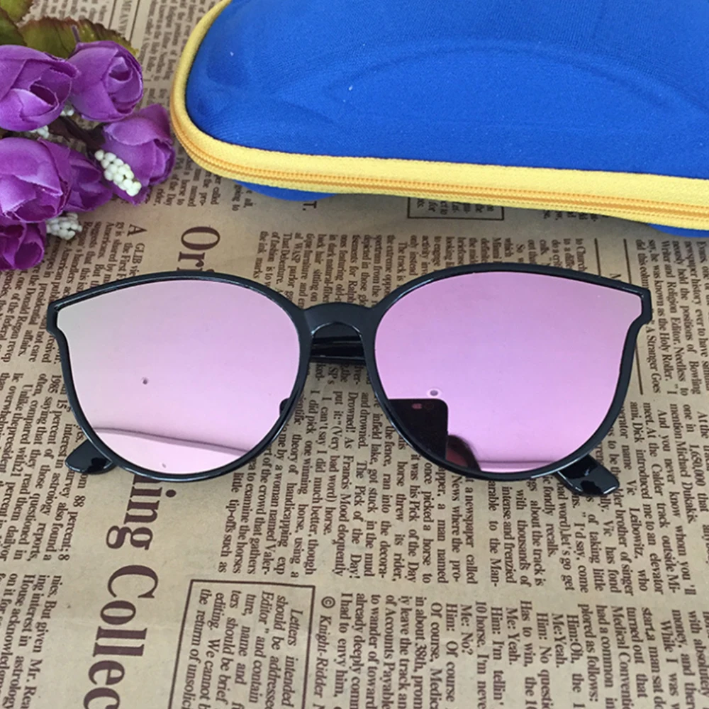 1pc Children Cat Eyes Sunglasses Square Glasses Kid Girl Boy Stylish Goggles Baby Student Eye Glasses Shades Party Eyewear Uv400