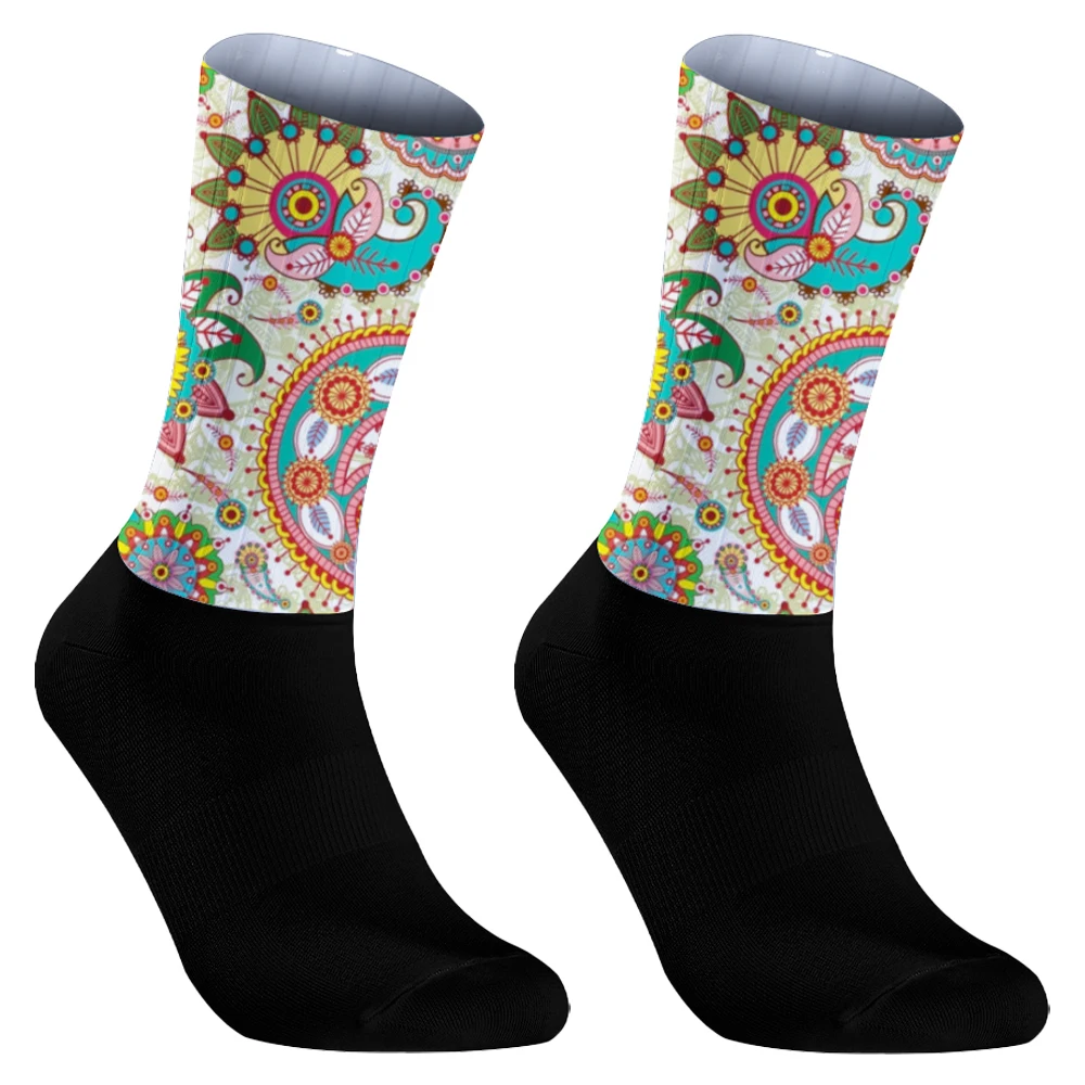 Skull pattern Sport Socks Unisex Cycling Socks Men Outdoor Sports Bike Footwear for Road Bike sports socks cycling socks fitness sports socks sport socks
