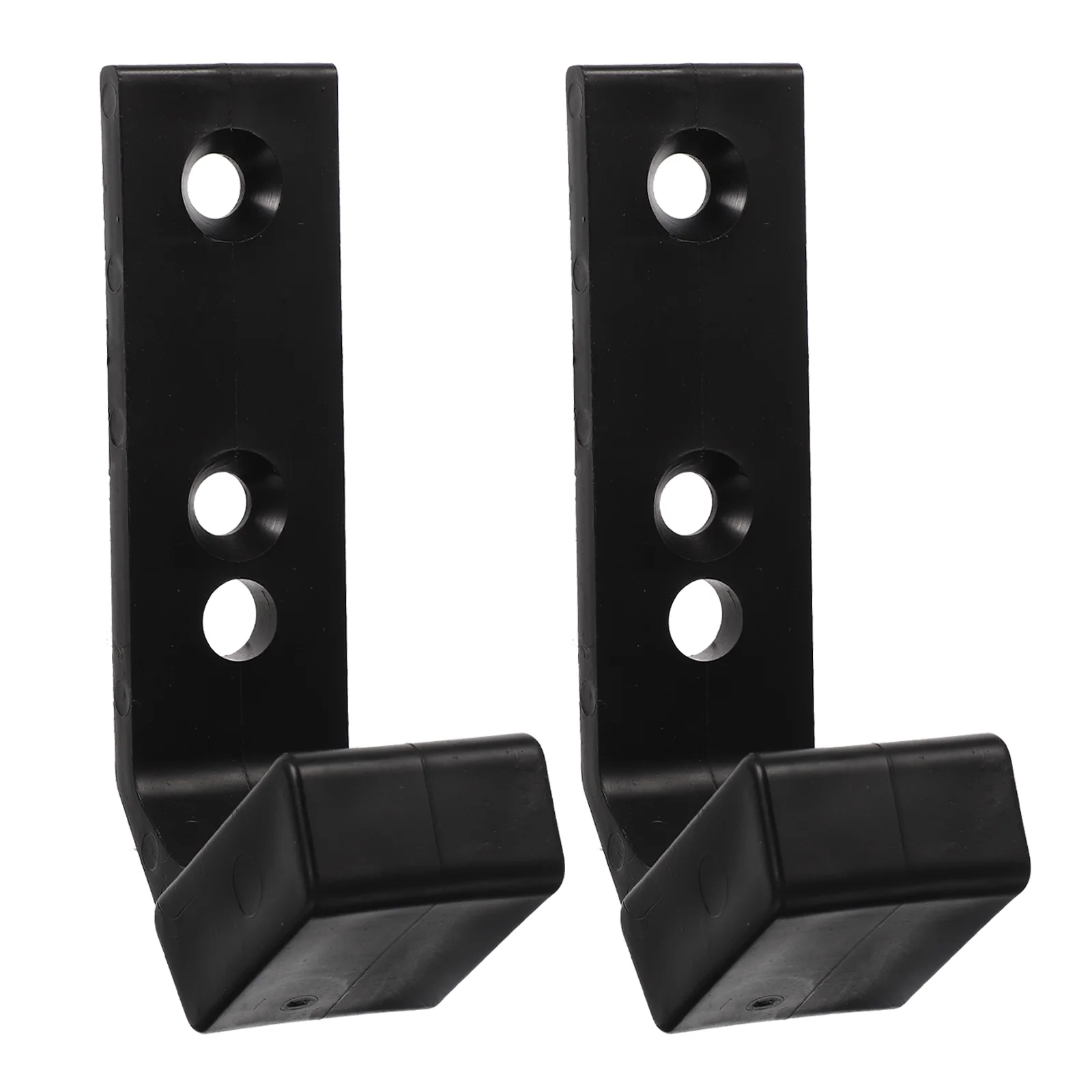 

2 Pcs Barbell Stand Dumbbell Rack Fitness Holder Wall Shelves Accessories Pole Storage Mounted Coat